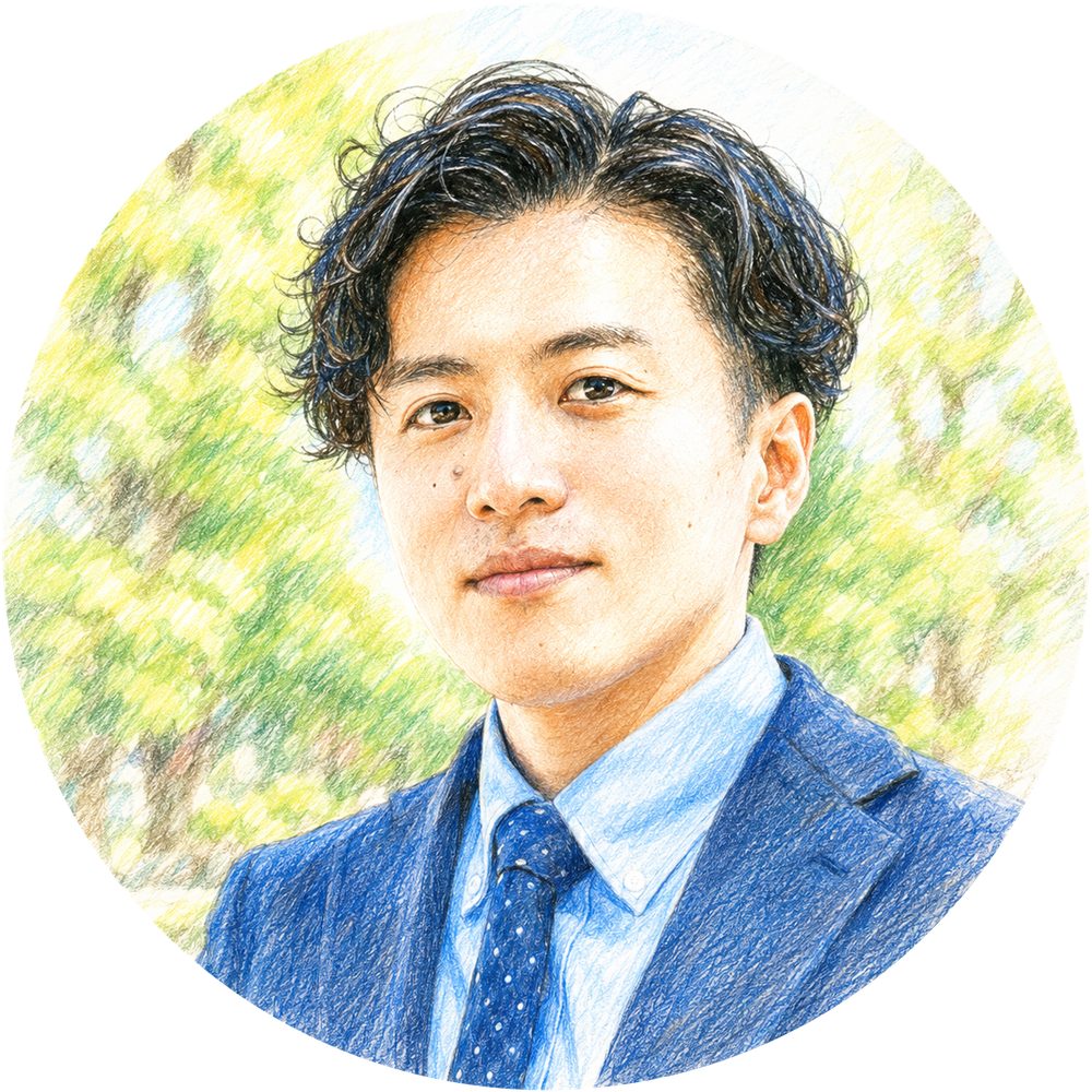 Potret ilustrasi Yoshifusa Ono, yang menyelia halaman ini
